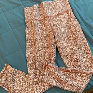 Athleta Leggings with Textured Pattern